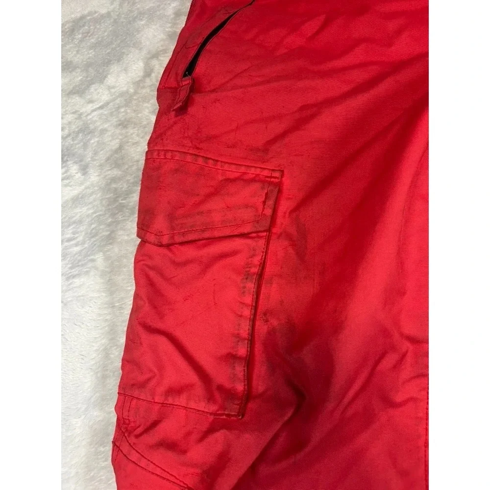686 Snow Pants Mens Medium Red Mannual Standard Snowboard Ski Waterproof Boot